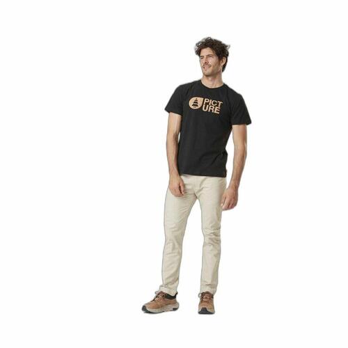 T-shirt Picture Basement Cork Sort Mænd XL