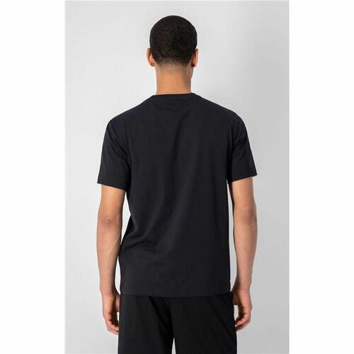 Kortærmet T-shirt til Mænd Champion Crewneck Sort XL