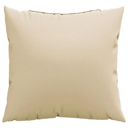 Udendørspuder 4 stk. 60x60 cm stof beige