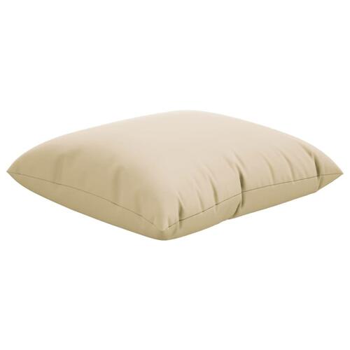 Udendørspuder 4 stk. 60x60 cm stof beige