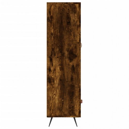 Skab 69,5×31×115 cm i konstrueret træ - røget sonoma-eg