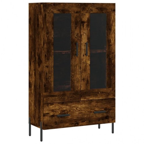 Skab med glasdøre 69,5 x 31 x 115 cm