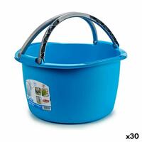 Multibrug kurv Stefanplast Plastik 16 L 39 x 22 x 39 cm Med håndtag (30 enheder)