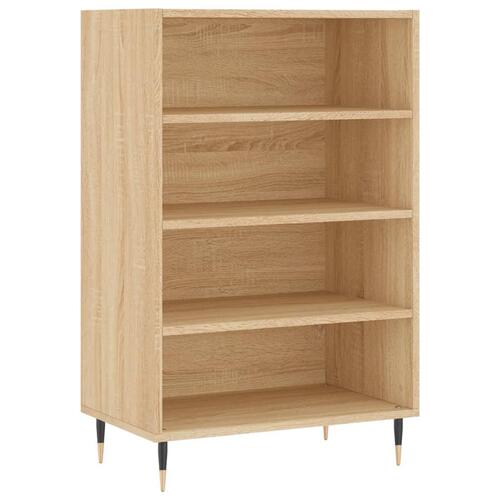 Skab 57x35x90 cm konstrueret træ sonoma-eg