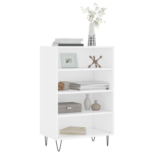 Skab 57x35x90 cm konstrueret træ hvid