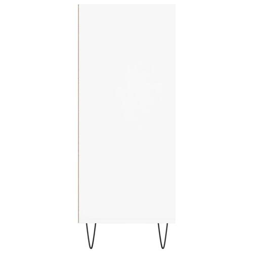 Skab 57x35x90 cm konstrueret træ hvid
