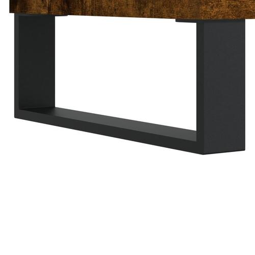 Skab 57x35x90 cm konstrueret træ røget egetræ