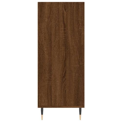 Skab 57x35x90 cm konstrueret træ brunt egetræ