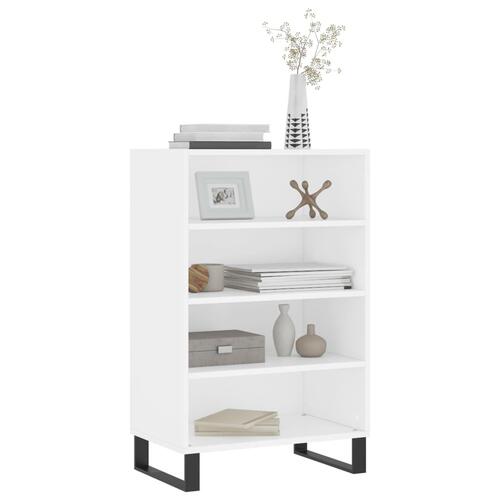 Skab 57x35x90 cm konstrueret træ hvid