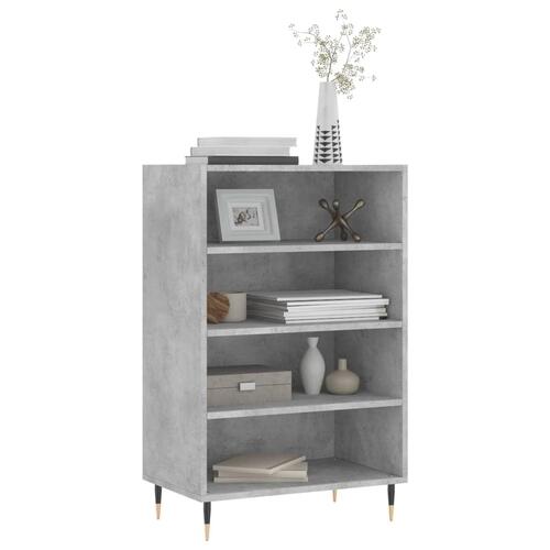 Skab 57x35x90 cm konstrueret træ betongrå