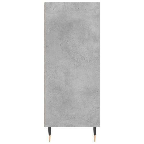 Skab 57x35x90 cm konstrueret træ betongrå