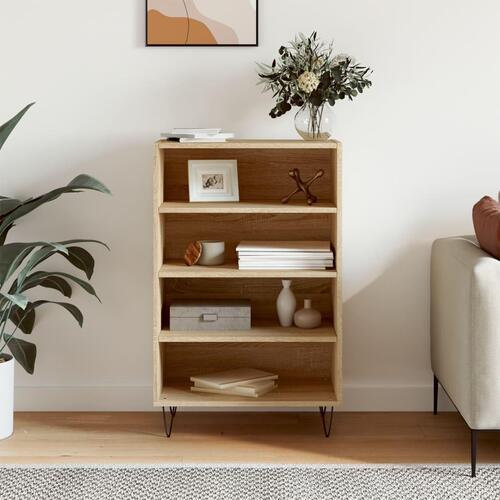 Skab 57x35x90 cm konstrueret træ sonoma-eg