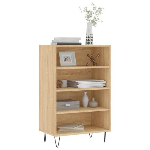 Skab 57x35x90 cm konstrueret træ sonoma-eg