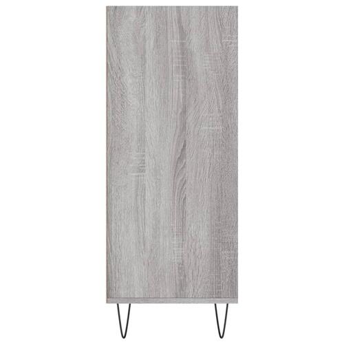Skab 57x35x90 cm konstrueret træ grå sonoma-eg