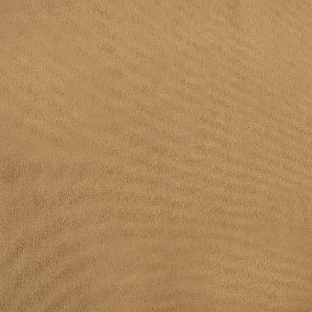 Sofa til børn 90x53x30 cm velour brun