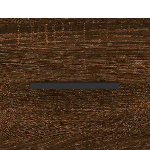Sengebord 40x35x47,5 cm konstrueret træ brunt egetræ