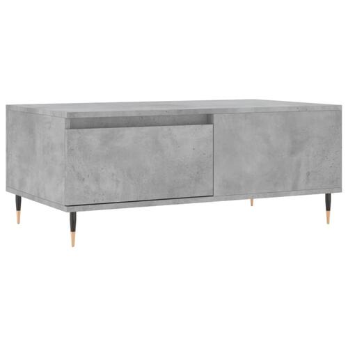 Sofabord 90x50x36,5 cm konstrueret træ betongrå