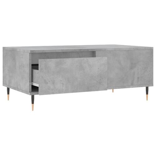 Sofabord 90x50x36,5 cm konstrueret træ betongrå