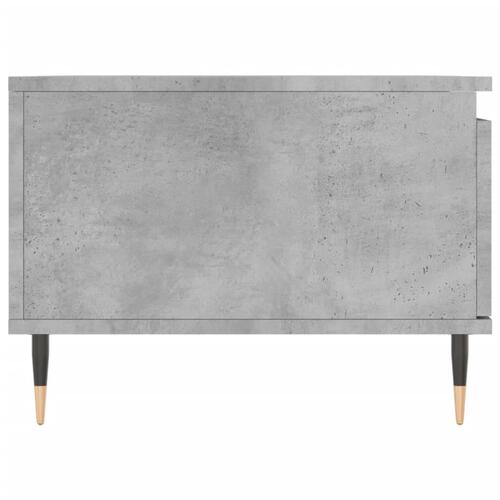 Sofabord 90x50x36,5 cm konstrueret træ betongrå