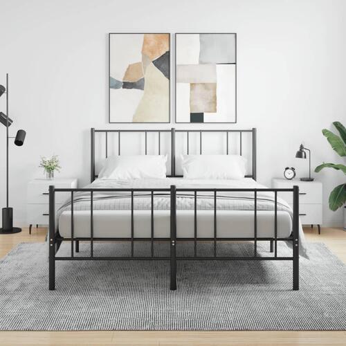 Sengeborde 2 stk. 40x35x47,5 cm konstrueret træ hvid