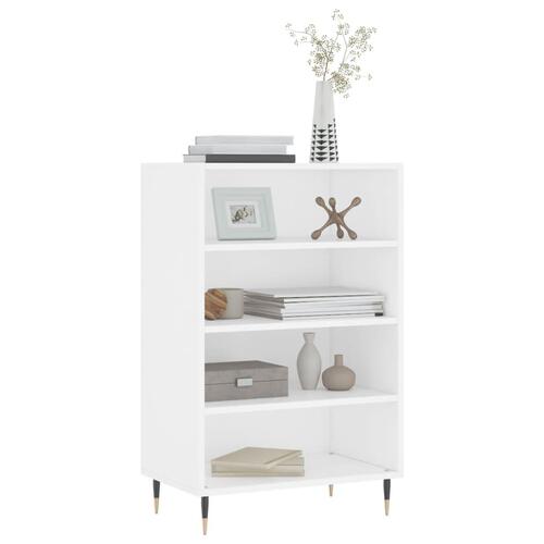 Skab 57x35x90 cm konstrueret træ hvid