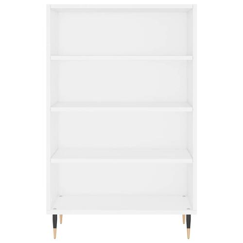 Skab 57x35x90 cm konstrueret træ hvid