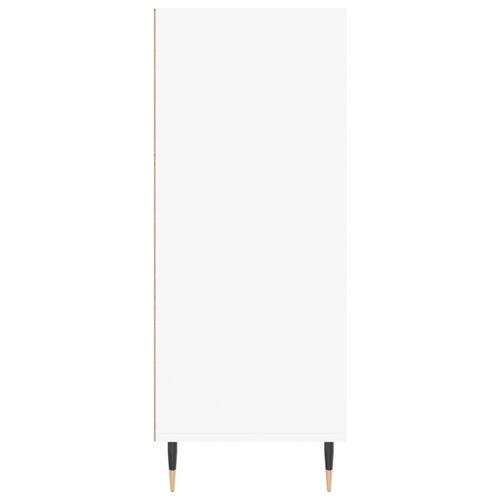 Skab 57x35x90 cm konstrueret træ hvid