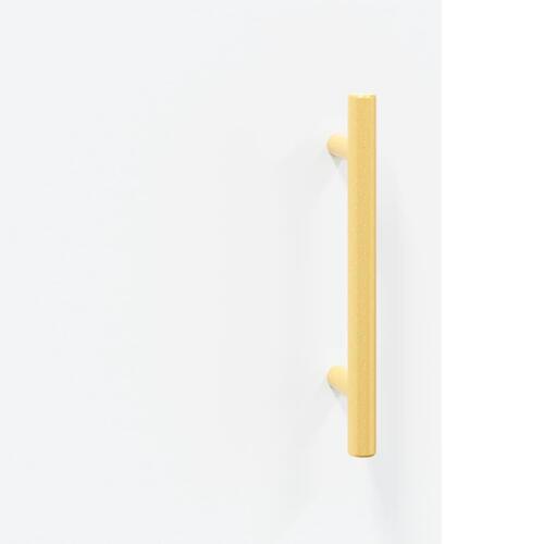 Sengebord 40x40x50 cm konstrueret træ hvid