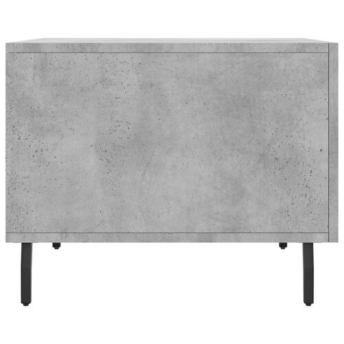 Sofabord 50x50x40 cm konstrueret træ betongrå