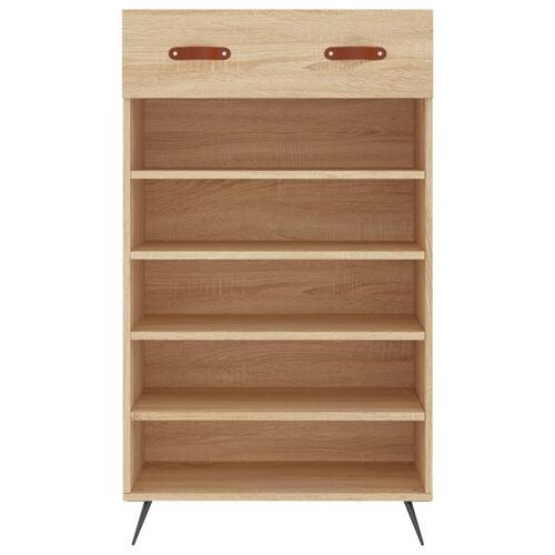 Skoreol 60x35x105 cm konstrueret træ sonoma-eg