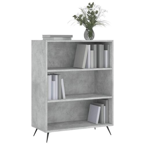 Skab 69,5x32,5x90 cm konstrueret træ betongrå