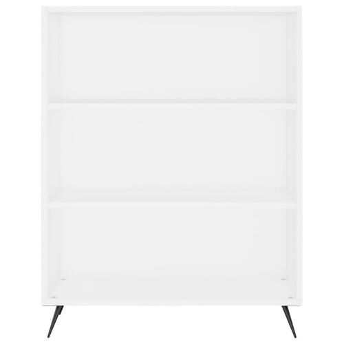 Skab 69,5x32,5x90 cm konstrueret træ hvid