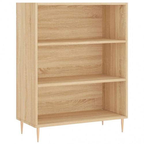 Skab 69,5x32,5x90 cm konstrueret træ sonoma-eg