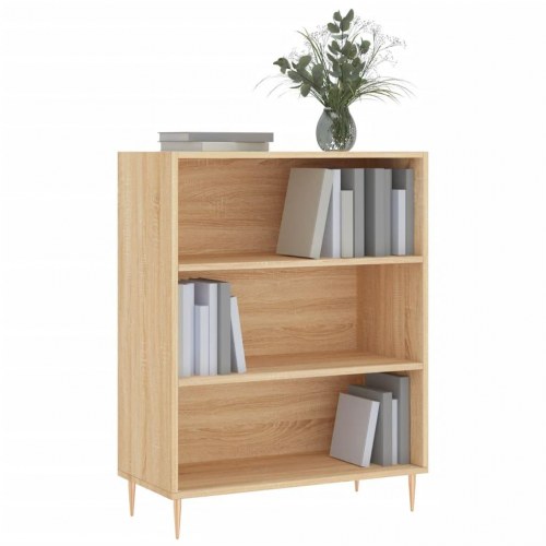 Skab 69,5x32,5x90 cm konstrueret træ sonoma-eg
