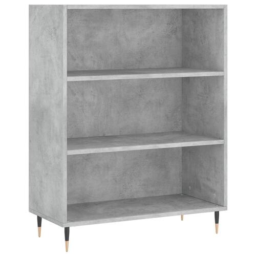 Skab 69,5x32,5x90 cm konstrueret træ betongrå