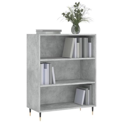 Skab 69,5x32,5x90 cm konstrueret træ betongrå
