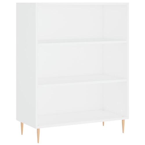 Skab 69,5x32,5x90 cm konstrueret træ hvid