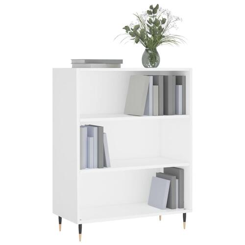 Skab 69,5x32,5x90 cm konstrueret træ hvid