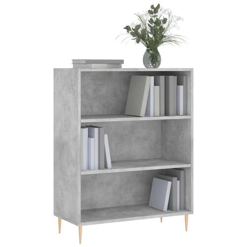 Skab 69,5x32,5x90 cm konstrueret træ betongrå