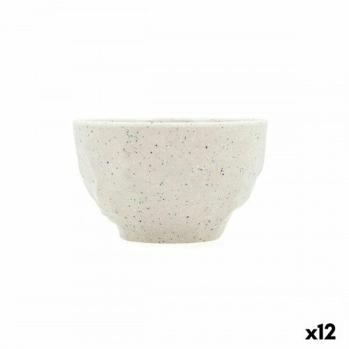 Bidasoa Ikonic snackskål - grå melamin, 11,5 × 11,5 × 7 cm (12 stk.)