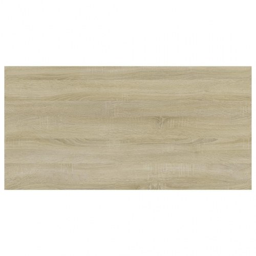 Boghylder 4 stk. 80x30x1,5 cm konstrueret træ sonoma-eg