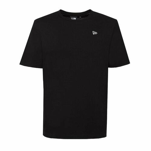 Kortærmet T-shirt til Mænd New Era ESSENTLS TEE 60416742 Sort M