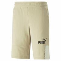 Sport Shorts Puma Essentials Block Tape Grå Hvid M