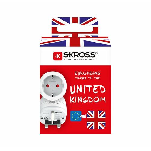 Adapter Skross 1.500230-E Hvid (OUTLET A+)