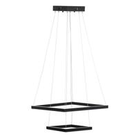 Loftslampe Sort Aluminium 220-240 V Moderne 50 x 50 x 120 cm