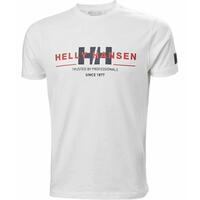 Kortærmet T-shirt til Mænd RWB GRAPHIC Helly Hansen 53763 001 Hvid S