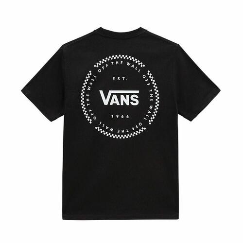 Kortærmet T-shirt til Børn Vans Orbiter-B Sort 10-12 år