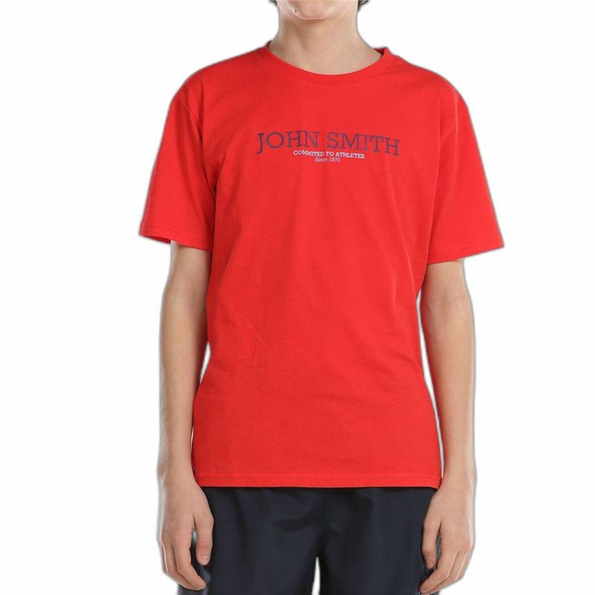 John Smith Efebo kortærmet T-shirt til drenge - Rød, 8 år