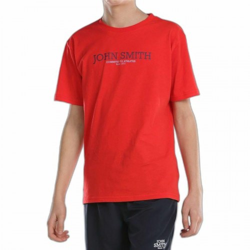 John Smith Efebo kortærmet T-shirt til drenge - Rød, 8 år