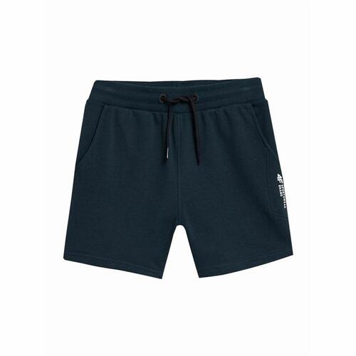 Sport shorts til børn 4F M049 Mørkeblå 6-7 år